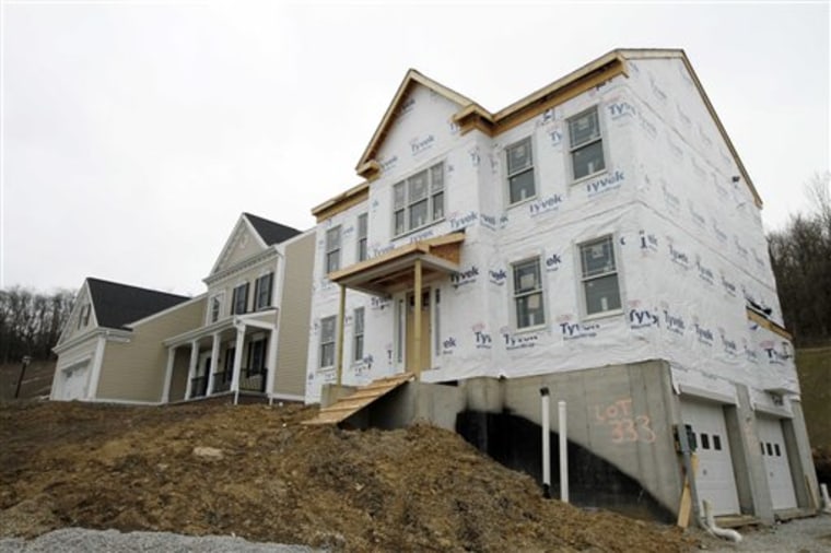 New homes under construction  in Canonsburg, Pa. Home prices are falling in most major U.S. cities, with the average price at the lowest point in 11 years in four of them.